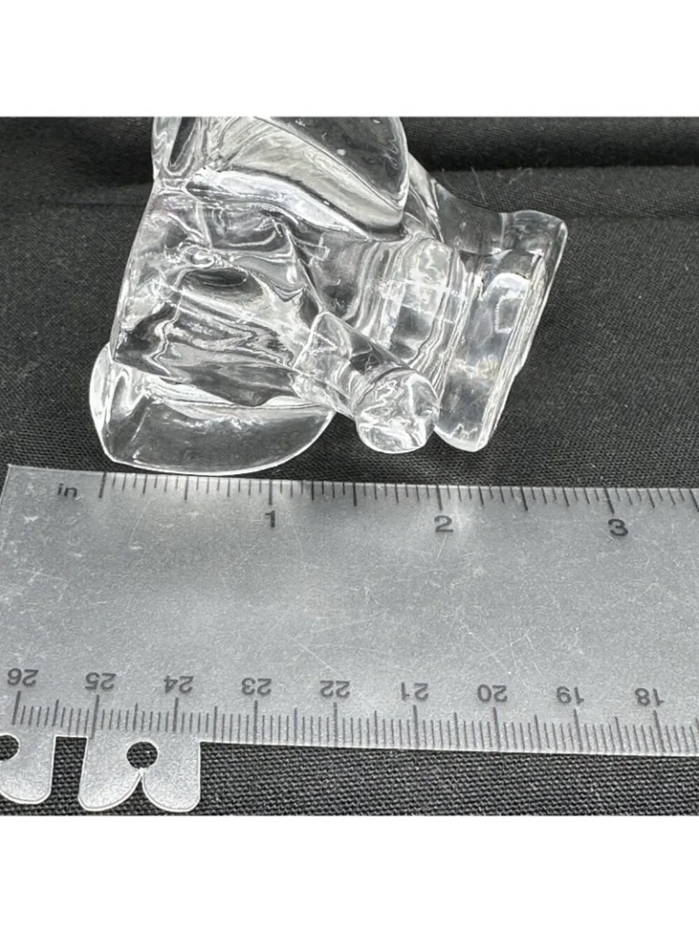 Elephant Ring Holder Glass Trinket Dish Small Jewelry Organizer Decor